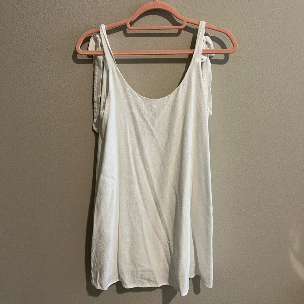 Lulu's White Mini Dress